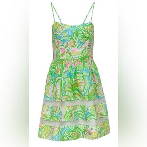 Lilly Pulitzer Size 2 Elephant Ear Spaghetti Strap Ollie Sundress